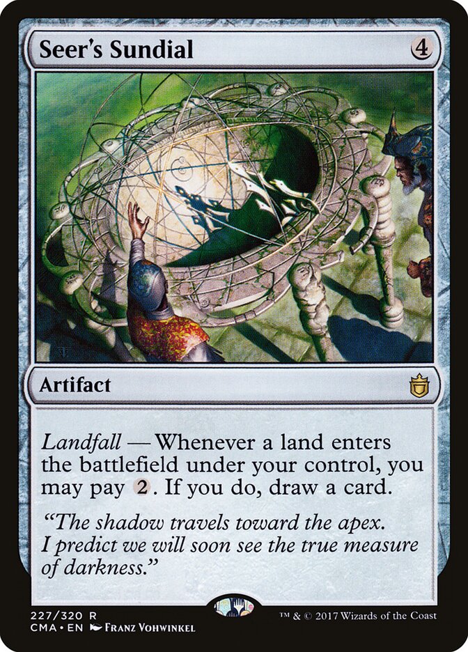 Seer's Sundial card front
