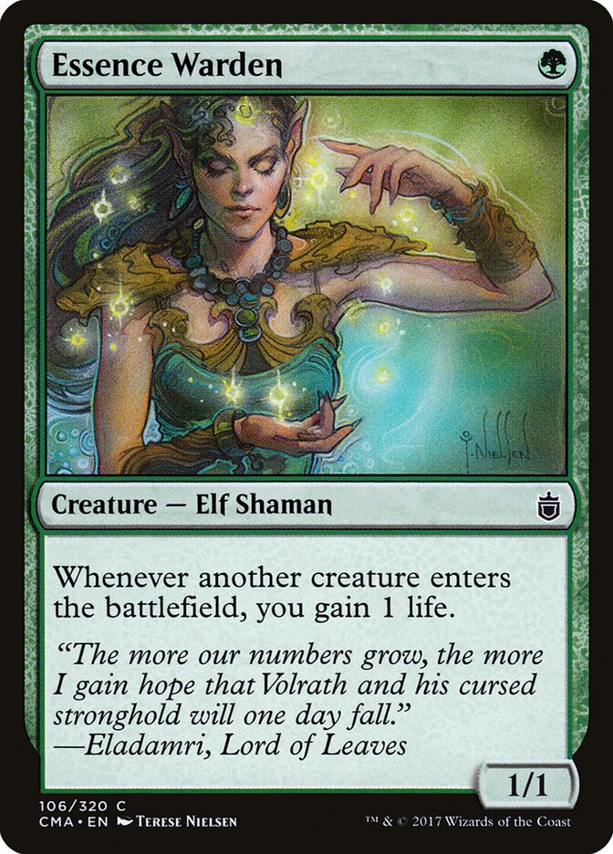 Essence Warden card front