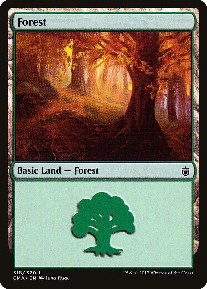 Forest card front