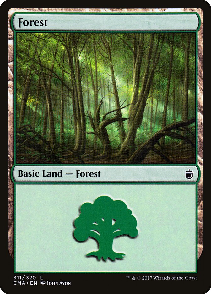 Forest card front