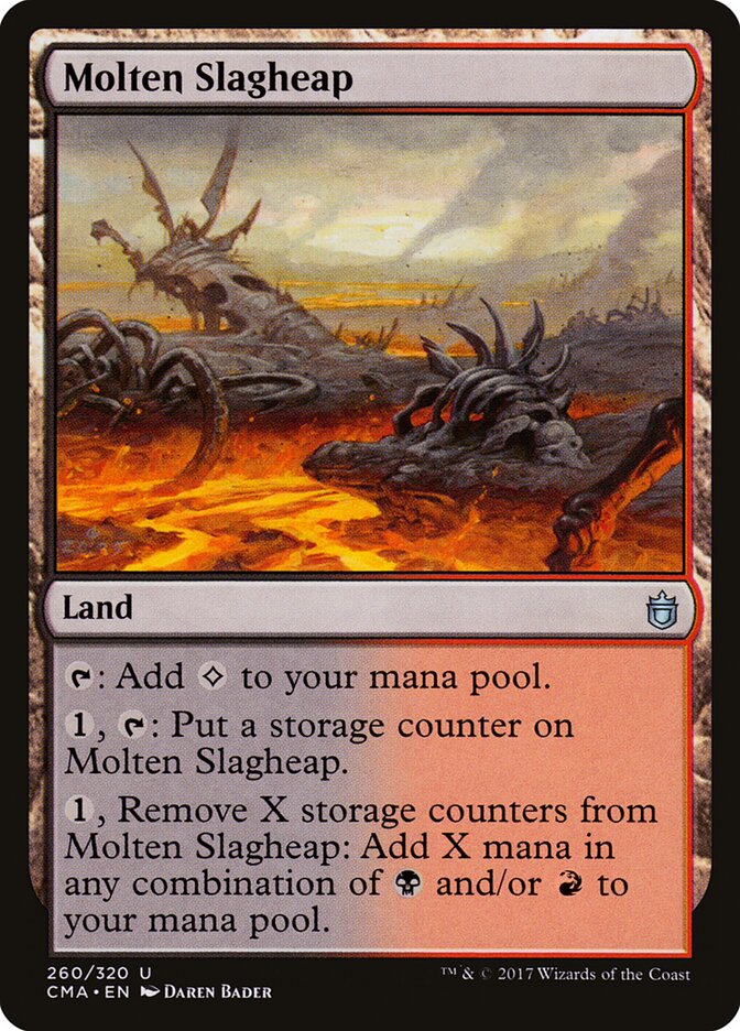 Molten Slagheap card front