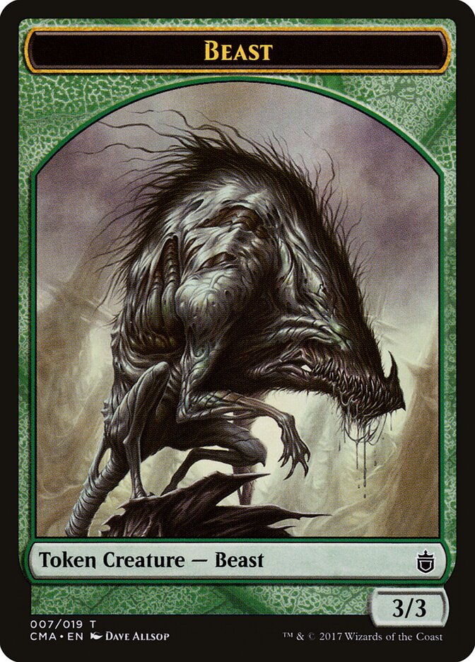 Beast card front