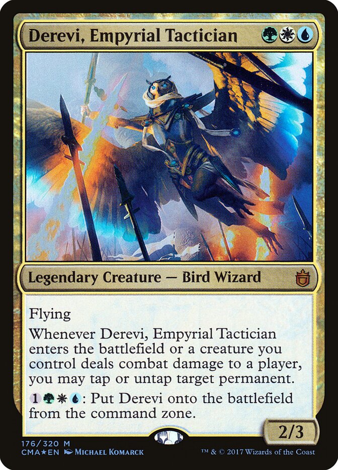 Derevi, Empyrial Tactician card front