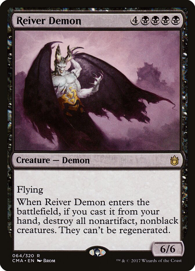 Reiver Demon card front