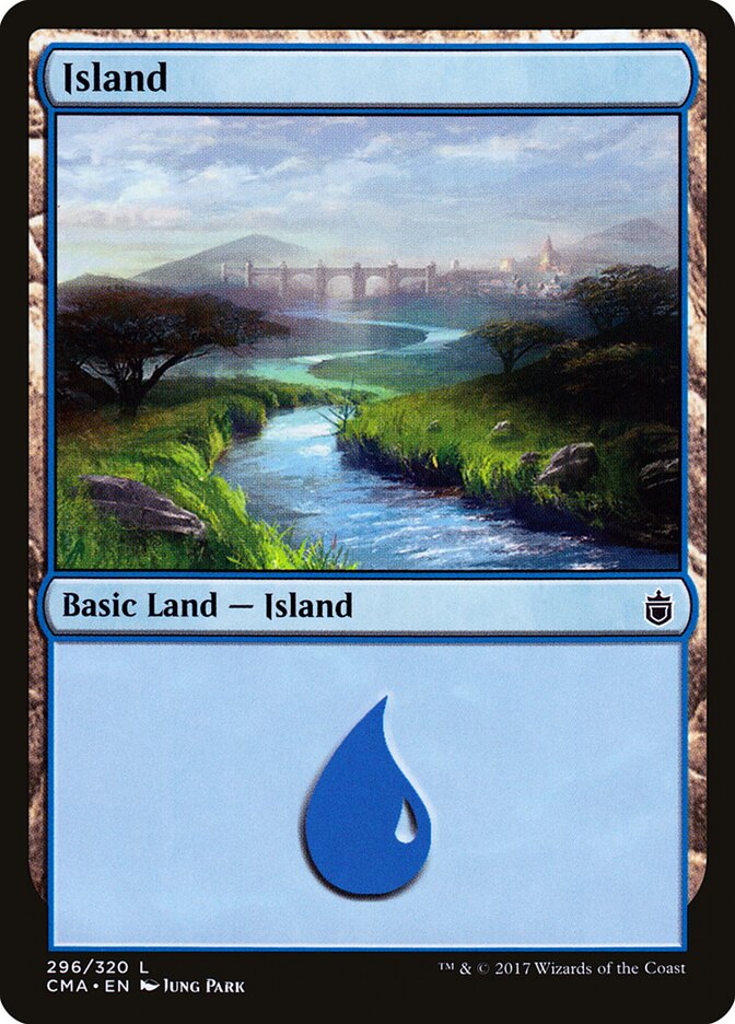 Island card front