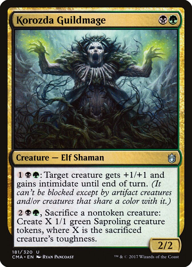 Korozda Guildmage card front