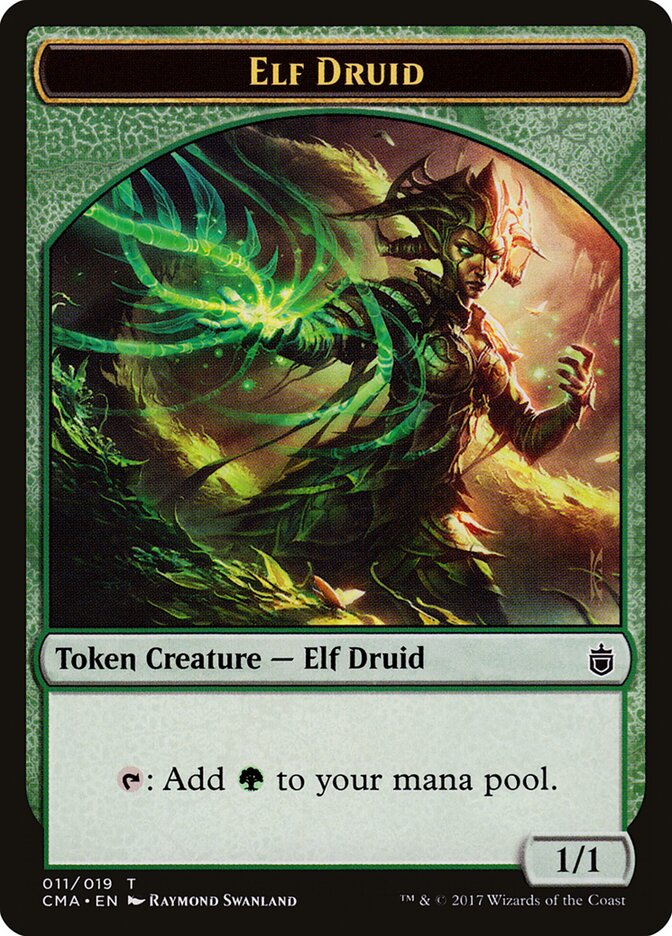 Elf Druid card front