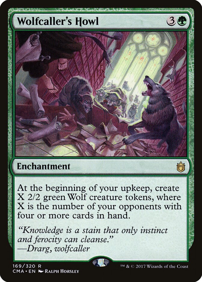 Wolfcaller's Howl card front