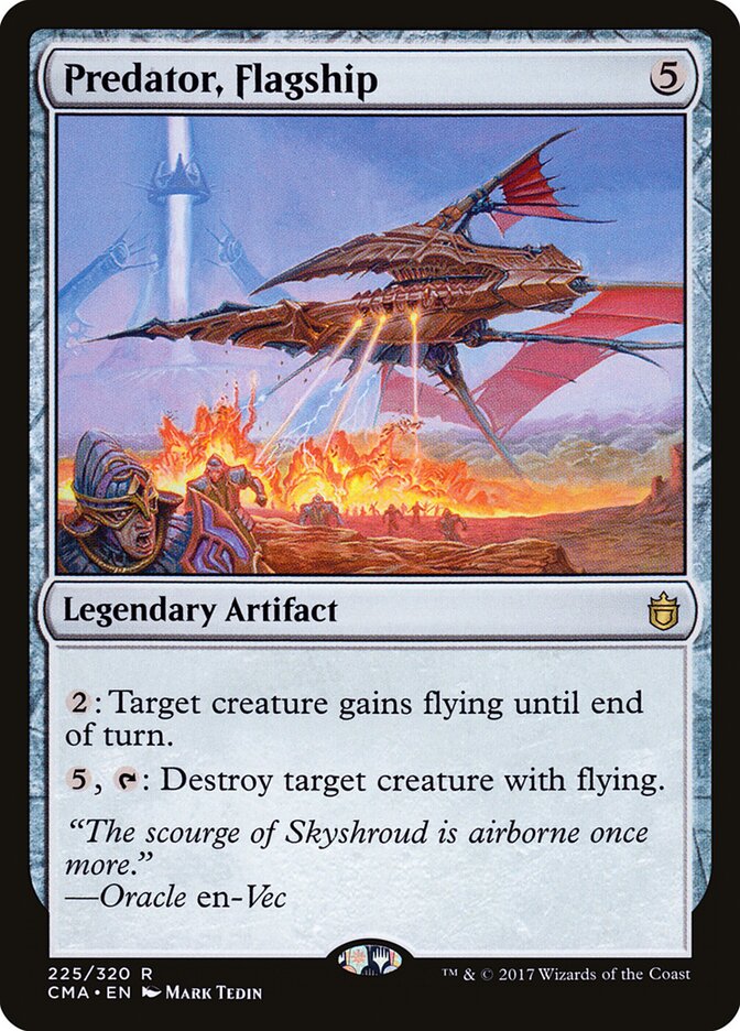 Predator, Flagship card front