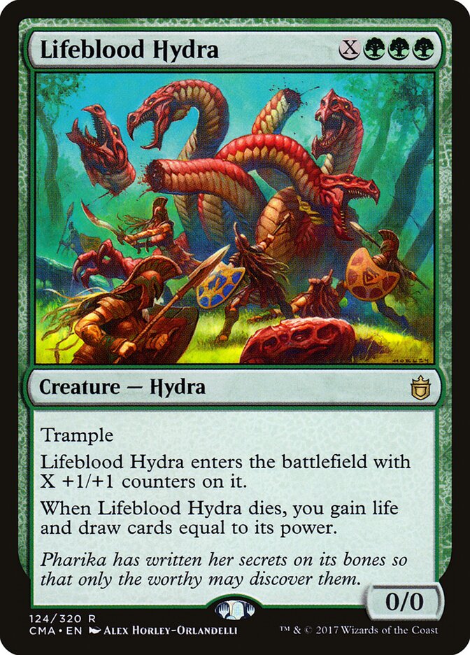 Lifeblood Hydra card front