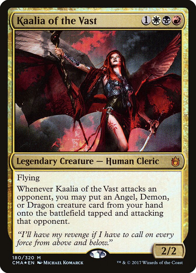 Kaalia of the Vast card front