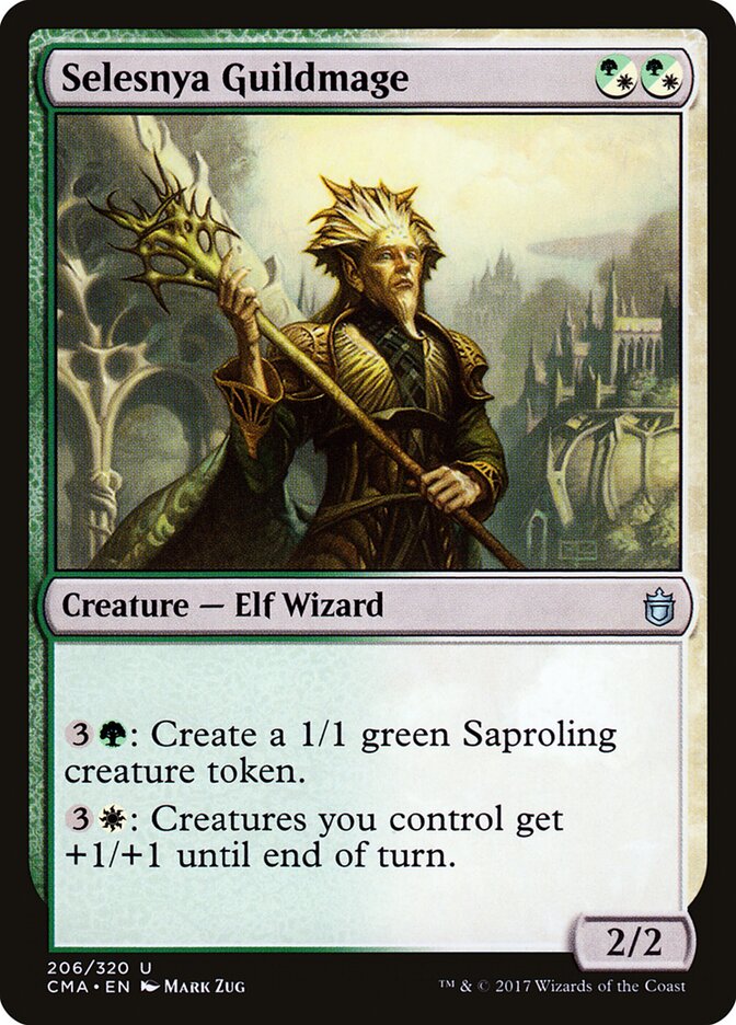 Selesnya Guildmage card front