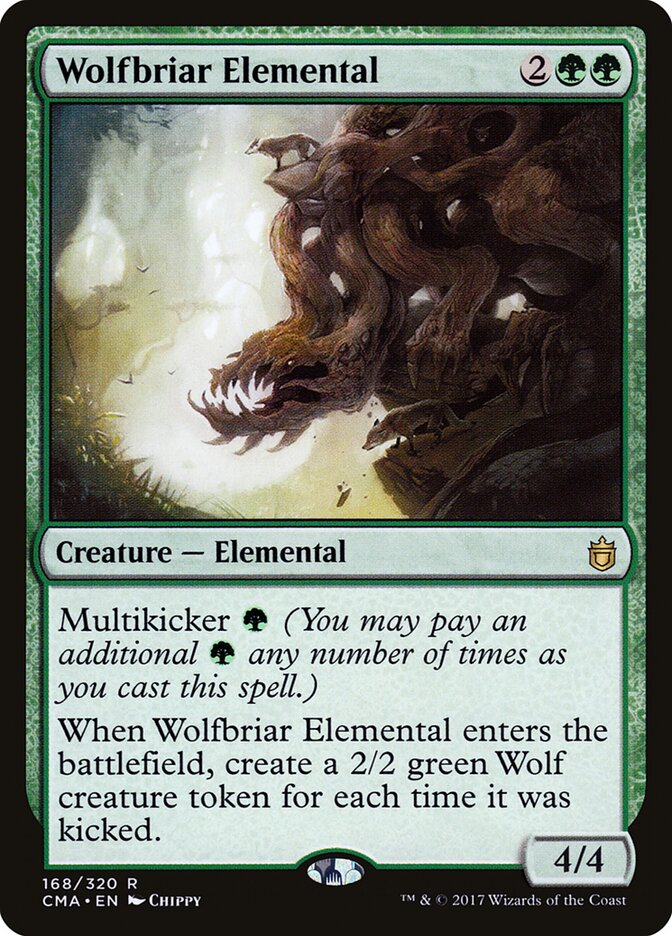 Wolfbriar Elemental card front
