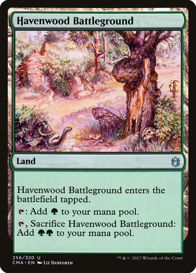 Havenwood Battleground card front