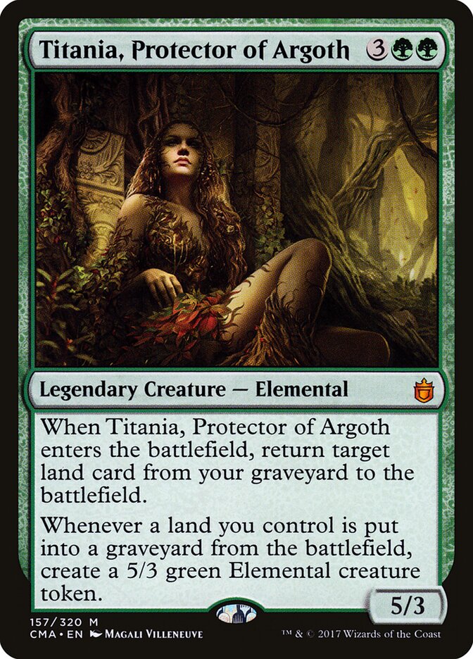 Titania, Protector of Argoth card front