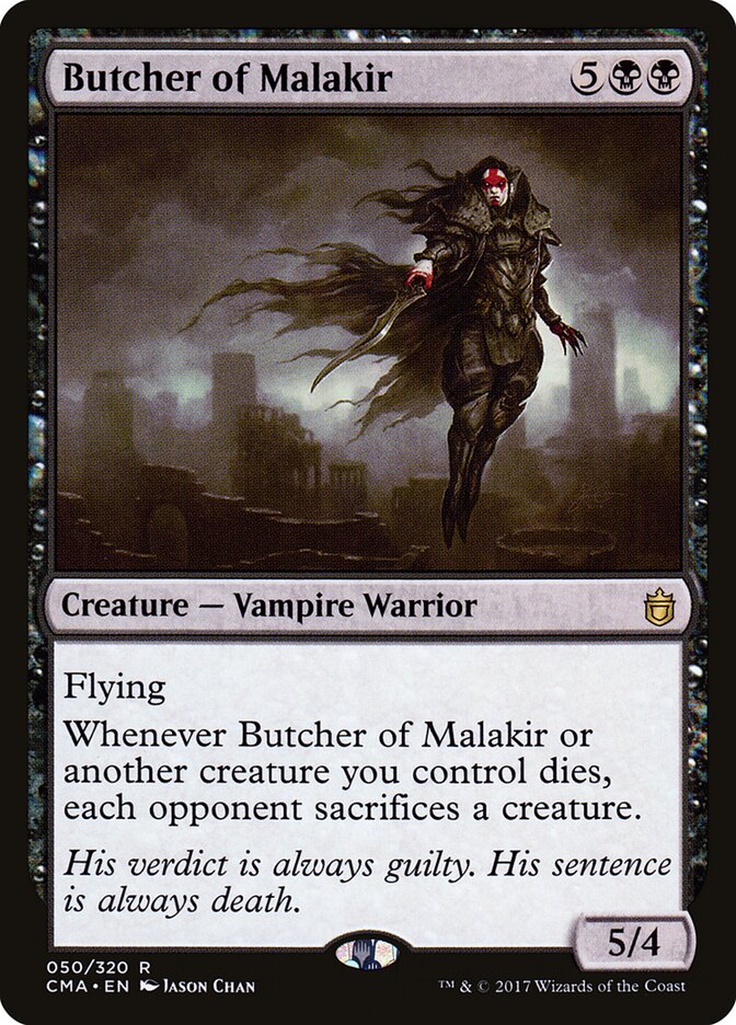 Butcher of Malakir card front
