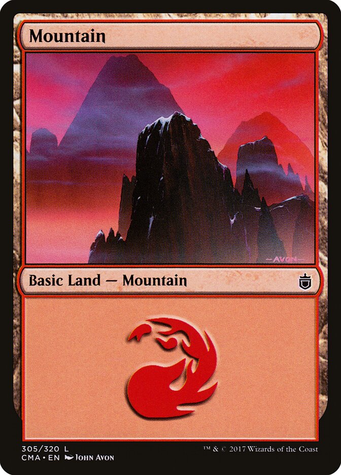 Mountain card front