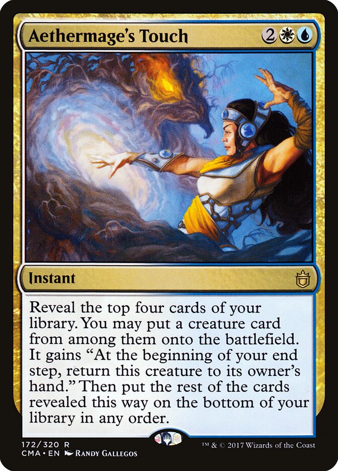 Aethermage's Touch card front