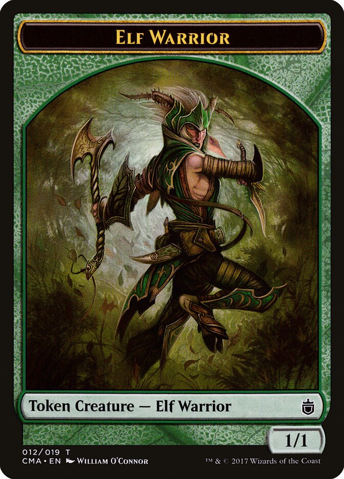 Elf Warrior card front