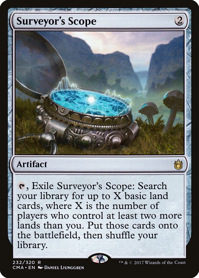 Surveyor's Scope card front