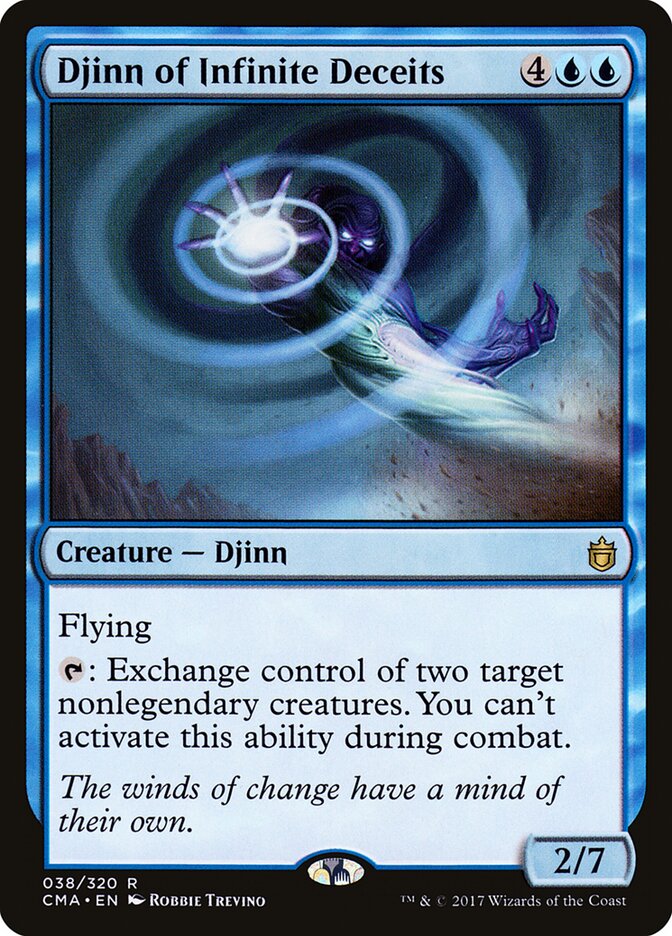 Djinn of Infinite Deceits card front