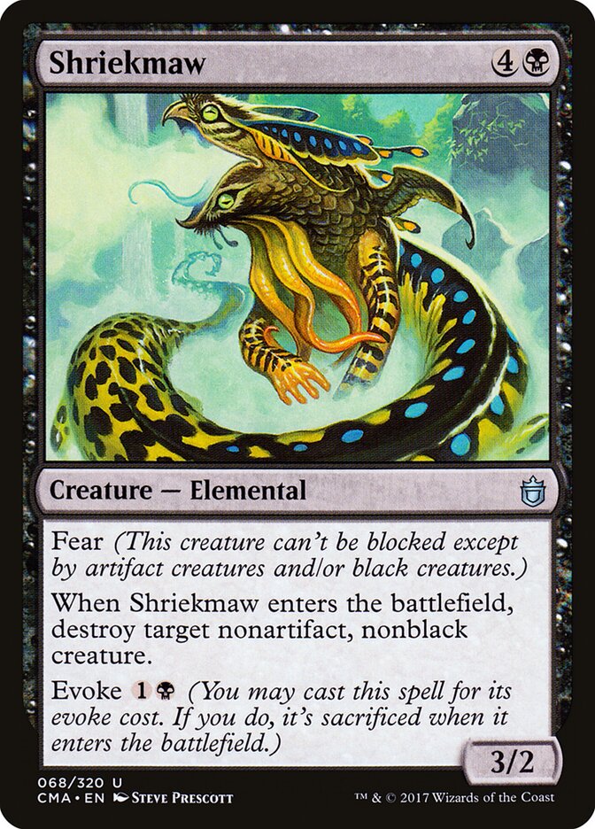 Shriekmaw card front