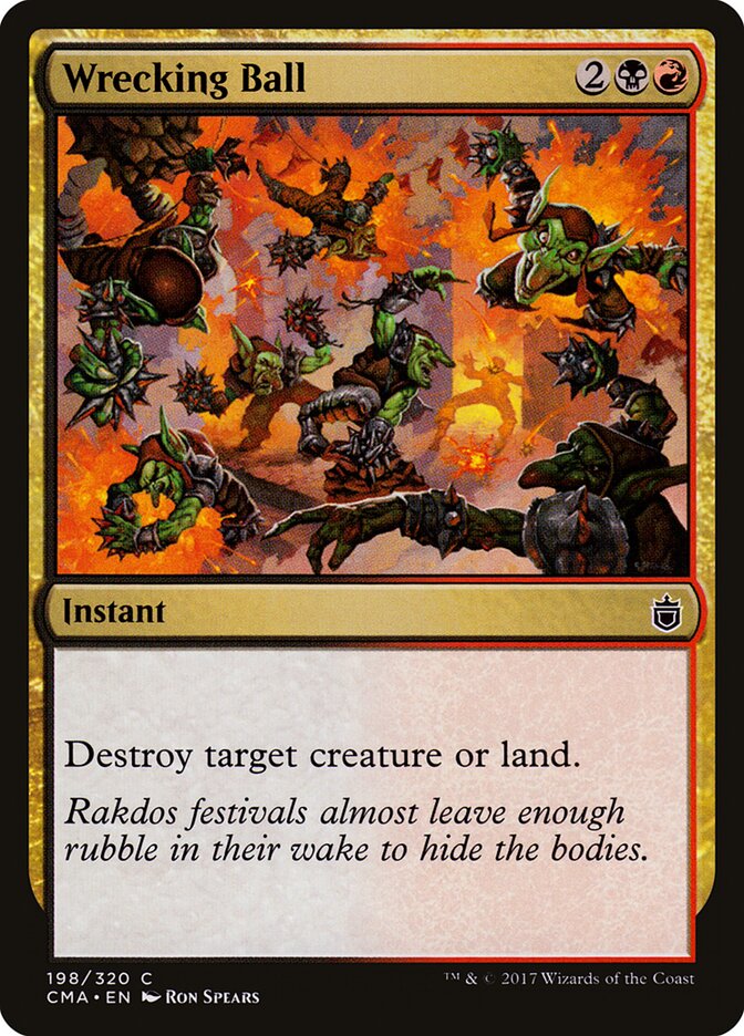 Wrecking Ball card front