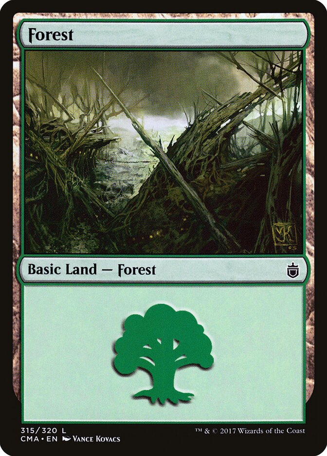 Forest card front
