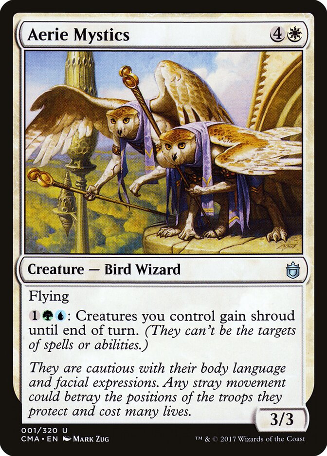 Aerie Mystics card front