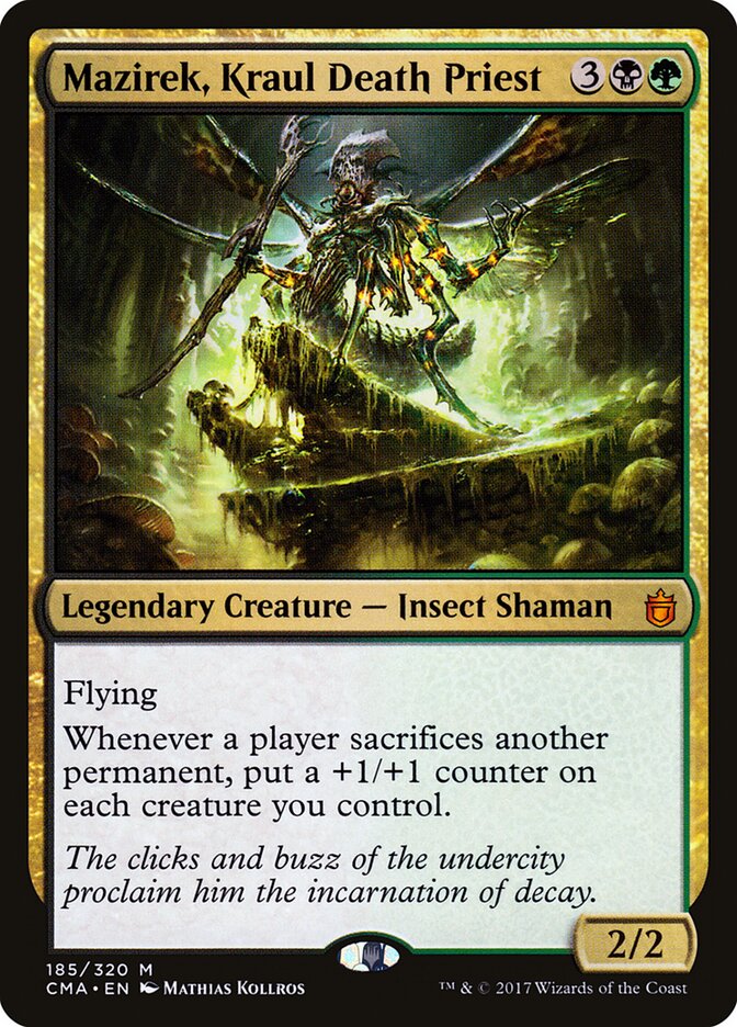 Mazirek, Kraul Death Priest card front