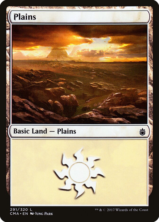 Plains card front