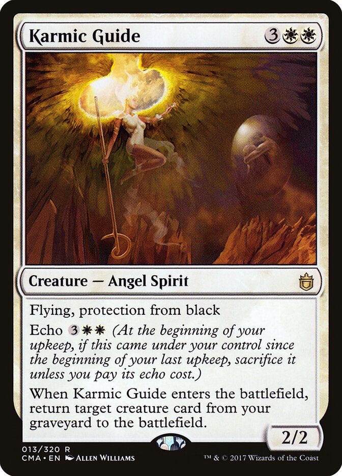 Karmic Guide card front