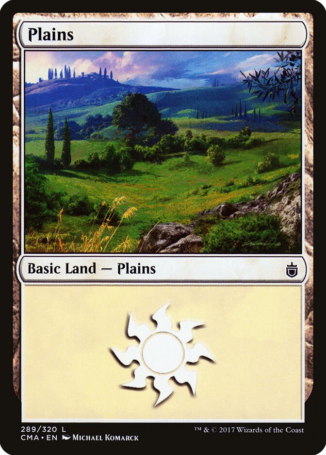 Plains card front