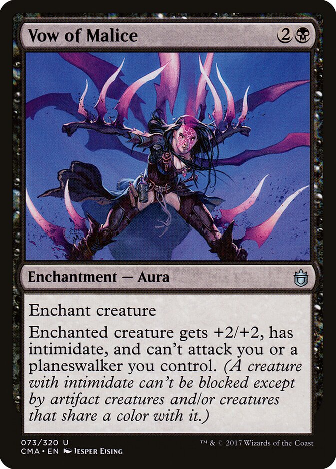 Vow of Malice card front