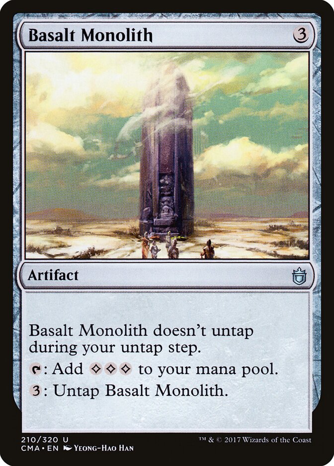 Basalt Monolith card front