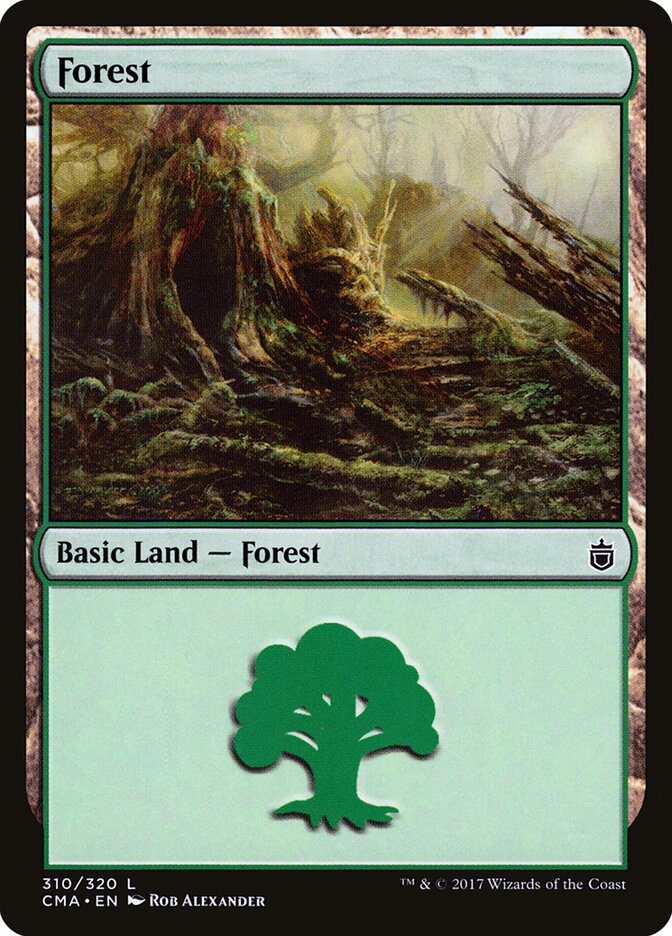 Forest card front