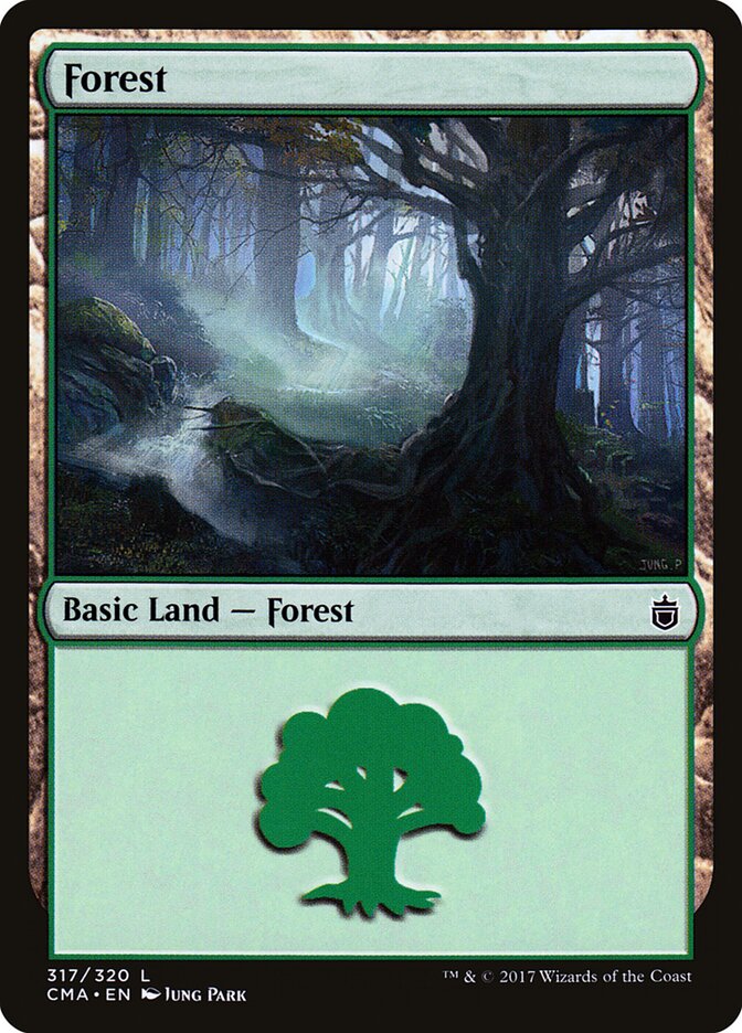 Forest card front