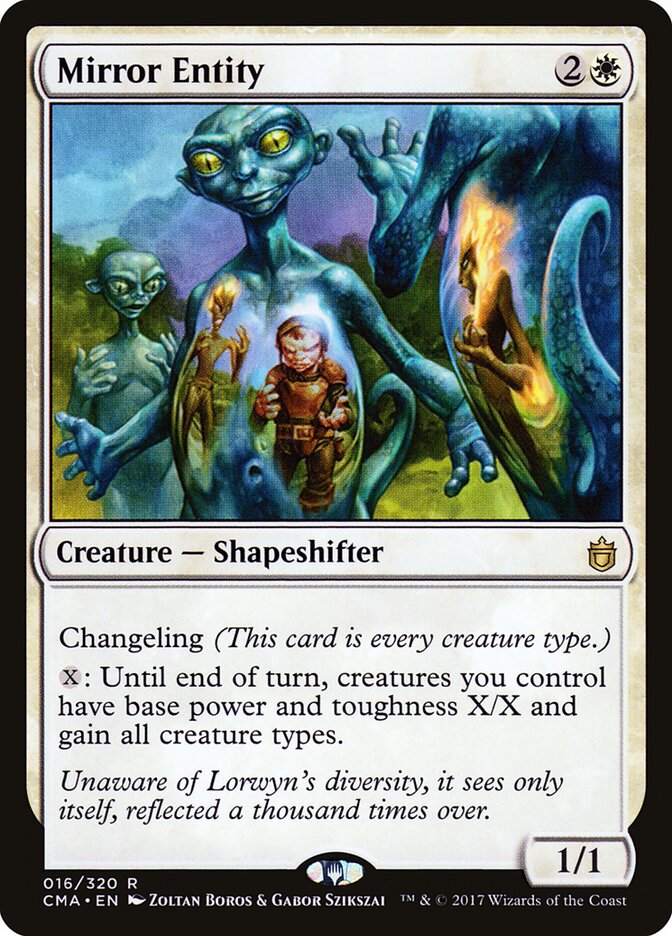 Mirror Entity card front