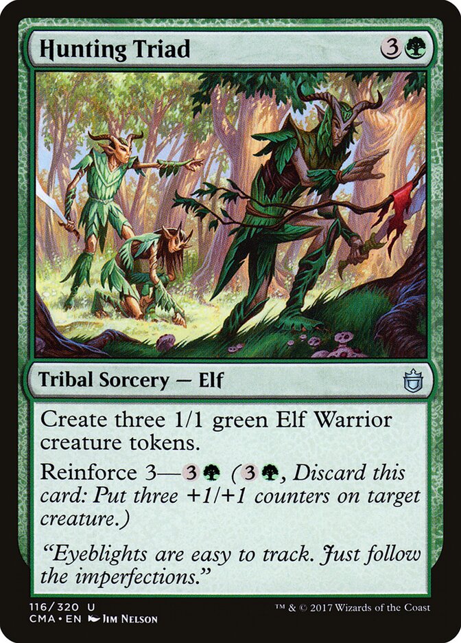 Hunting Triad card front