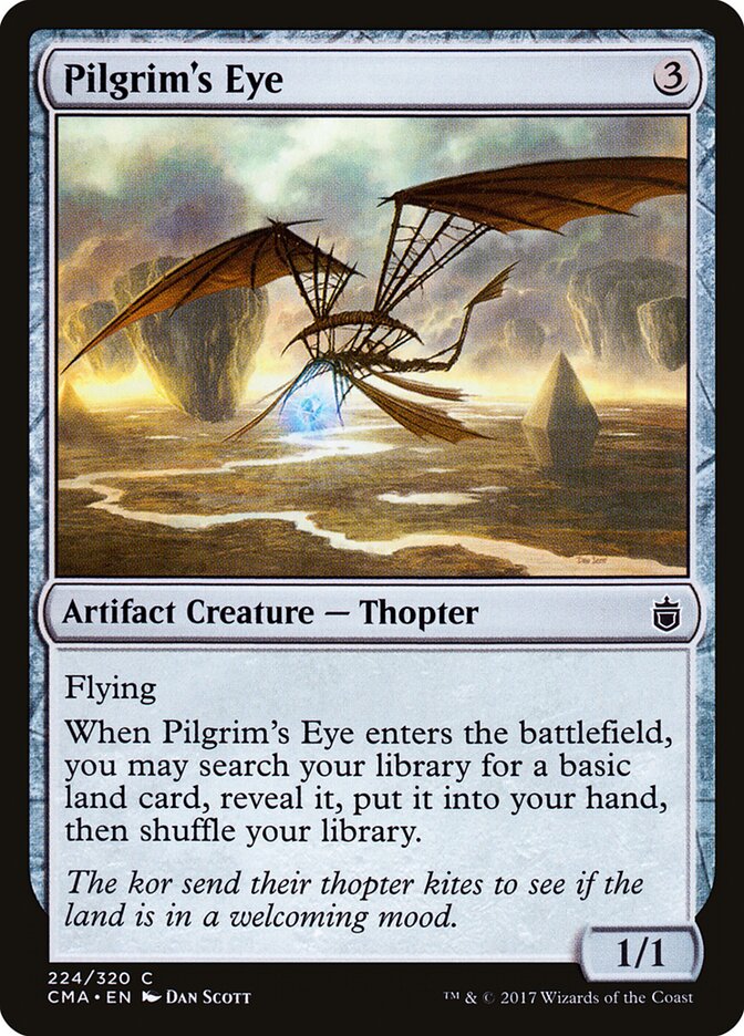 Pilgrim's Eye card front