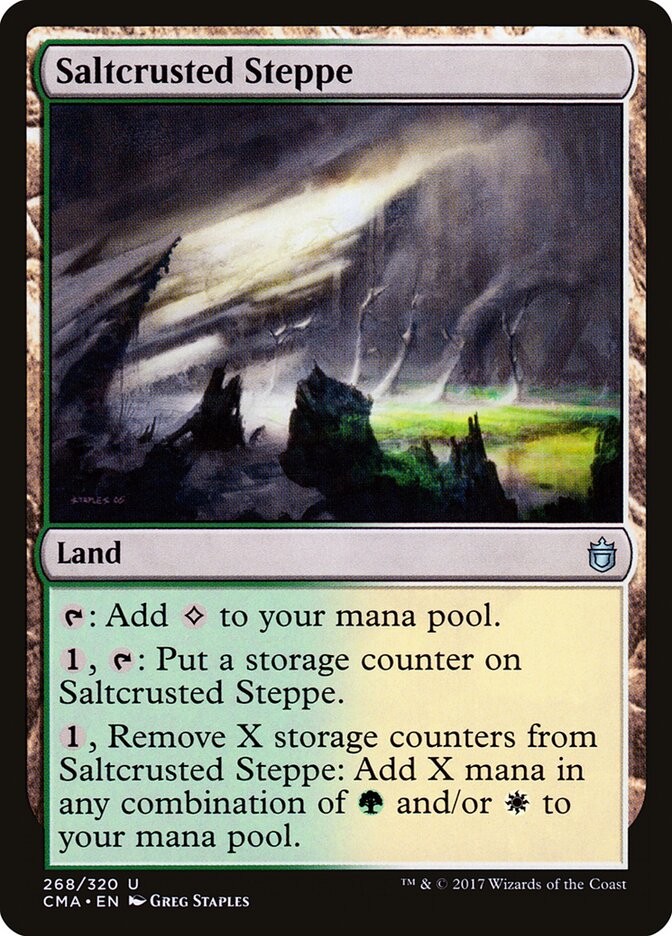 Saltcrusted Steppe card front