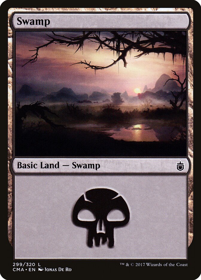 Swamp card front