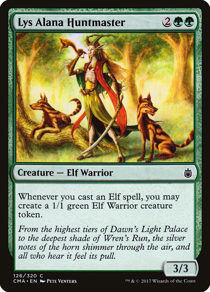 Lys Alana Huntmaster card front