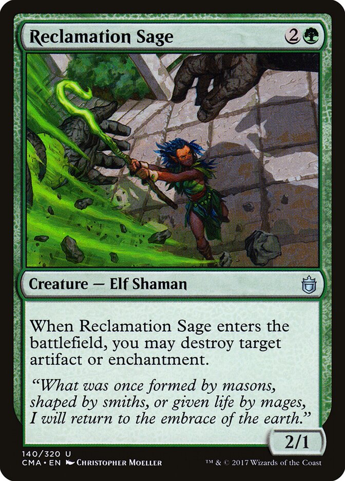 Reclamation Sage card front