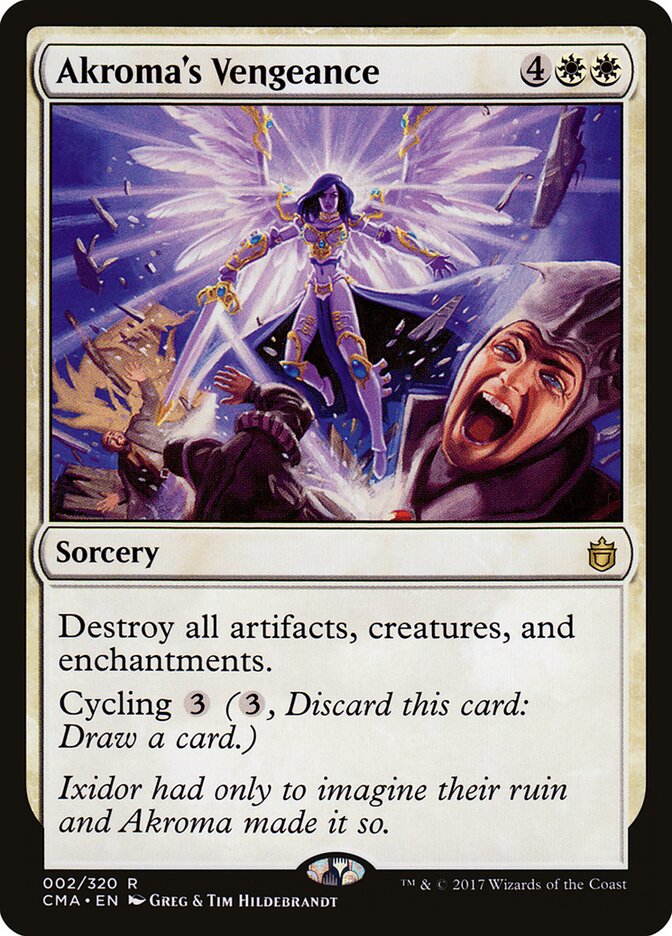 Akroma's Vengeance card front
