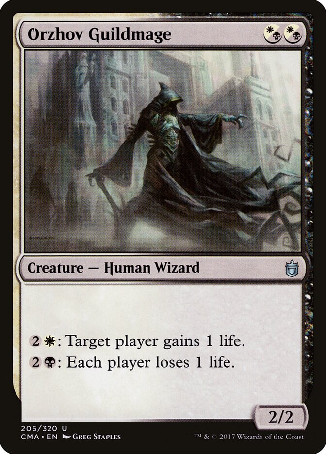 Orzhov Guildmage card front