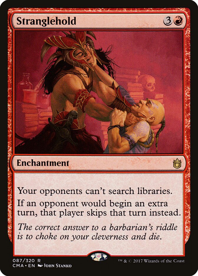 Stranglehold card front