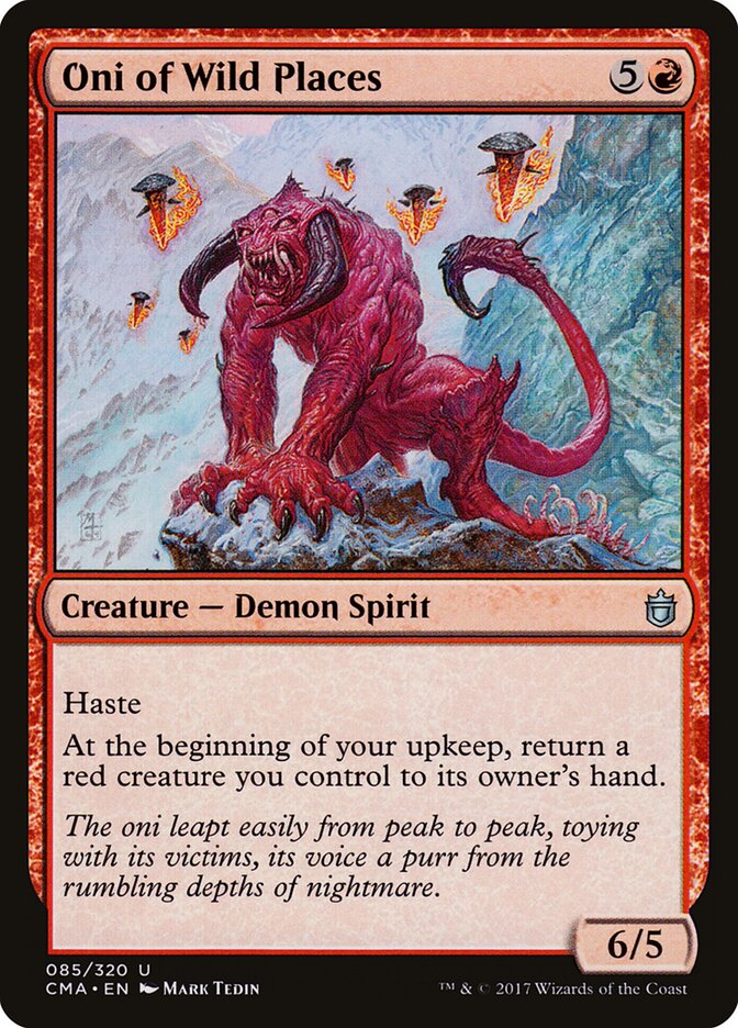 Oni of Wild Places card front