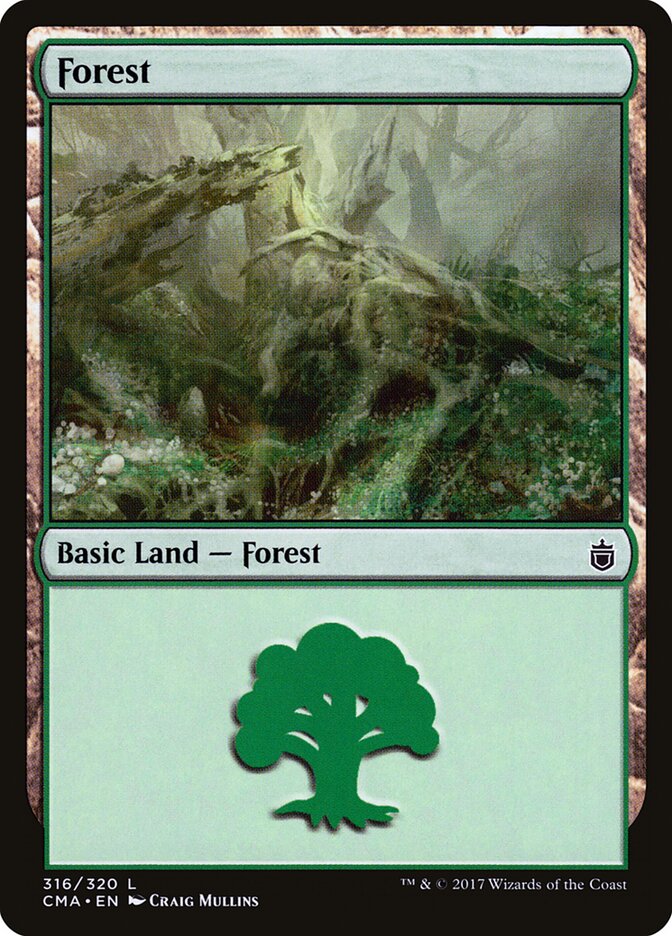 Forest card front