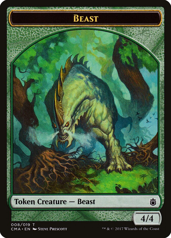Beast card front